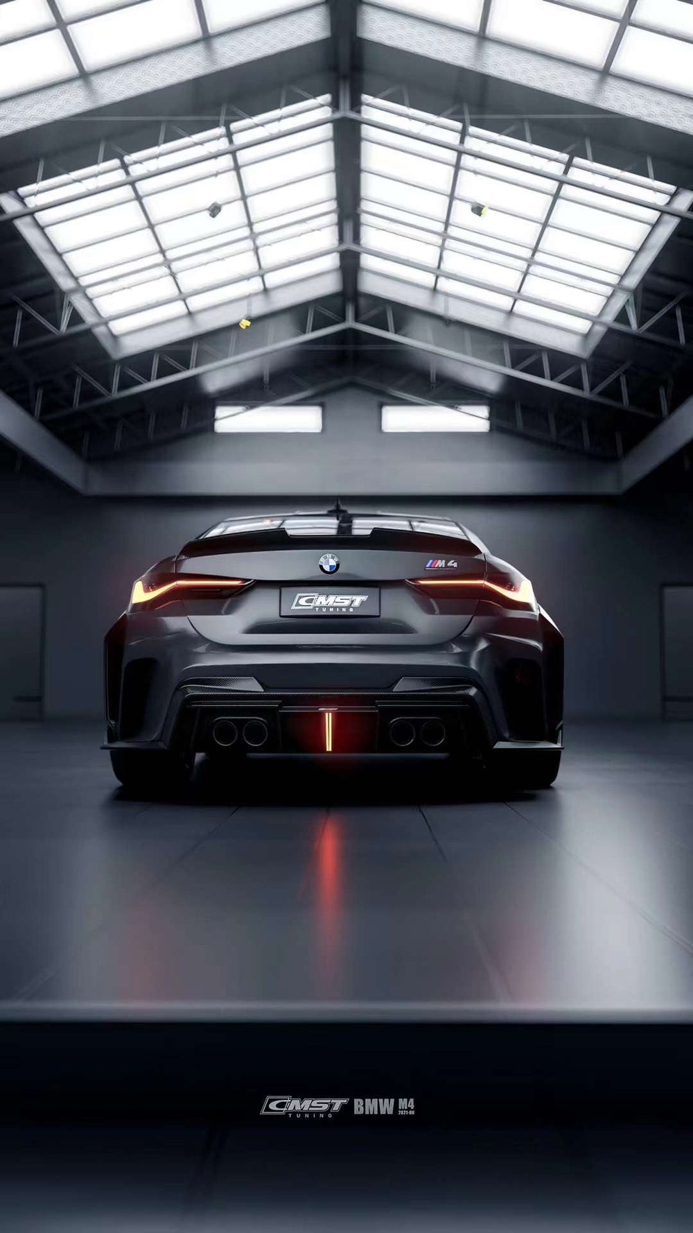 CMST Pre-preg Carbon Fiber Rear Spoiler for BMW M4 G82 & 4 Series G22