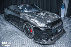 CMST Stage 2 Front Bumper & Front Lip for Nissan GTR GT-R R35 2008-2016 Facelift Conversion Kit