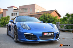 CMST Carbon Fiber Front Lip Splitter for Porsche 2012-2015 Cayman/Boxster 981