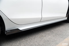 CMST Carbon Fiber Side Skirts for Honda Civic 11th Gen Sedan