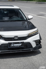 CMST Carbon Fiber Vented Hood Bonnet for Honda Civic 11th Gen Sedan