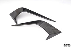 CMST Carbon Fiber Front Bumper Intake Vent Cover for Honda Civic 11th Gen Sedan