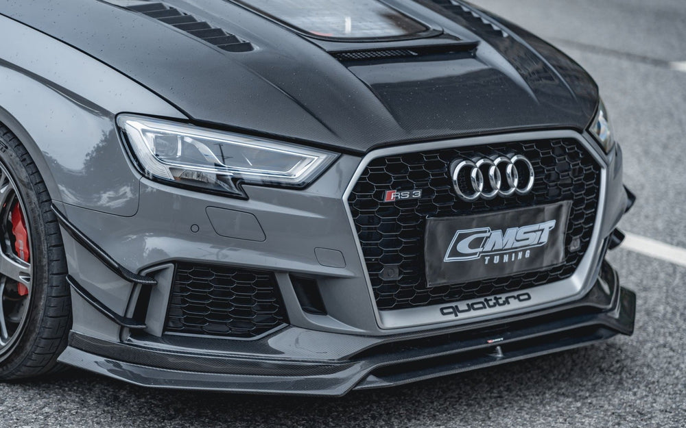 CMST Carbon Fiber Front Lip for Audi RS3 2018-2020