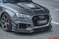 CMST Carbon Fiber Front Bumper Canards for Audi RS3 2018-2020