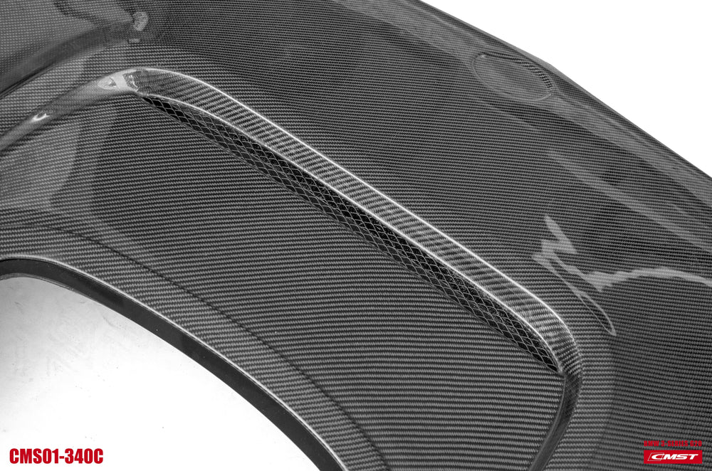 CMST Carbon Fiber Glass Transparent Hood Bonnet for BMW 3 Series G20 G28 330i M340i
