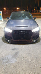 CMST Carbon Fiber Hood Bonnet Ver.2 for Audi RS3 A3 A3 S Line 2014-2020 Sedan