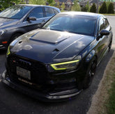 CMST Carbon Fiber Hood Bonnet Ver.4 for Audi RS3 2018-2020 & 2014-2020 A3 & A3 S Line & S3