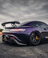 CMST Carbon Fiber Rear Spoiler Wing Ver.2 for Mercedes Benz C190 AMG GT GTS GTC 2015-2021