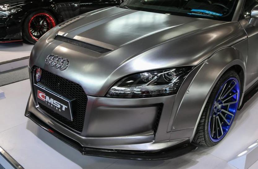 CMST Carbon Fiber Front Bumper & Front Lip For Audi TT TTS MK2 8J 2011-2015