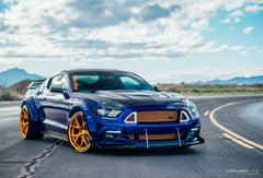 CMST Carbon Fiber Glass Transparent Hood for Ford Mustang S550.1 2015- 2017