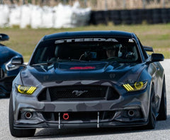 CMST Carbon Fiber Glass Transparent Hood for Ford Mustang S550.1 2015- 2017