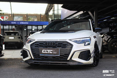 CMST Carbon Fiber Front Lip Splitter for Audi S3 A3 8Y 2021-ON