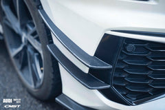 CMST Carbon Fiber Front Bumper Canards for Audi S3 A3 8Y 2021-ON