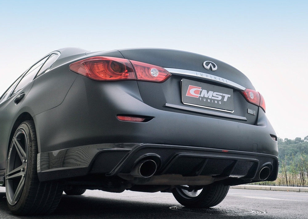 CMST Carbon Fiber Rear Diffuser for Infiniti Q50 2014-2022