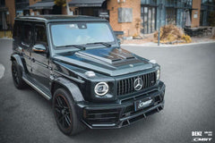CMST Partial Carbon Fiber Front Bumper & Splitter for Mercedes Benz G63 G550 G500 W464