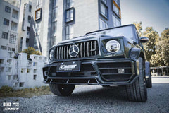 CMST Partial Carbon Fiber Front Bumper & Splitter for Mercedes Benz G63 G550 G500 W464