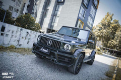 CMST Partial Carbon Fiber Front Bumper & Splitter for Mercedes Benz G63 G550 G500 W464