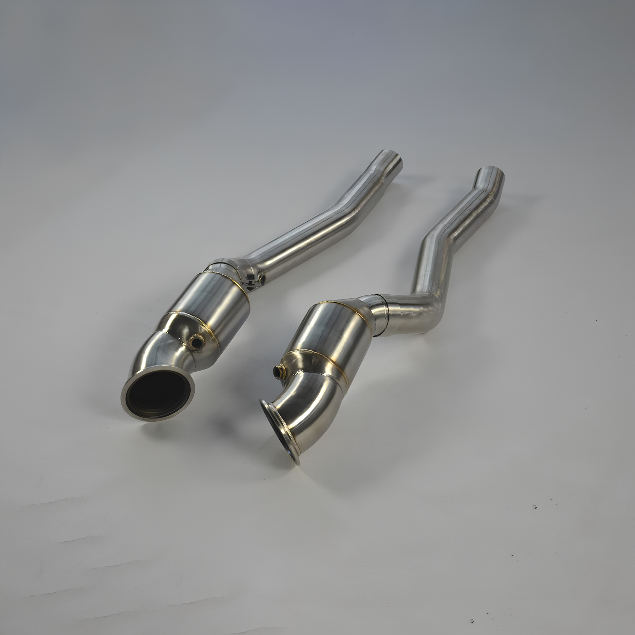 AME Downpipe For Ferrari F12 6.3L 2013+ exhaust pipes downpipe heat shield catback exhaust tip valvetronic exhaust muffler