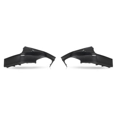 SOOQOO BMW 2 Series G42 carbon fibre rear diffuser - front three-quarter view