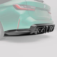 Difusor Trasero de Fibra de Carbono para BMW M3 G81