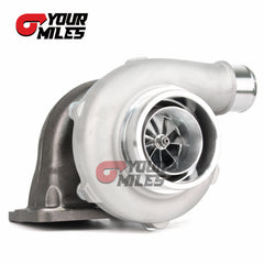 Yourmiles GEN2 GTX3576R Dual Ball Bearing Billet Wheel Turbo T4 Flange 0.82 Vband Outlet