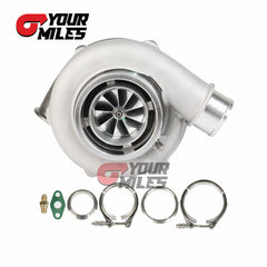 Yourmiles GEN2 GTX3576R Dual Ball Bearing Billet Turbo Dual Vband 0.83/1.01/Twin Scroll 1.01 Vband