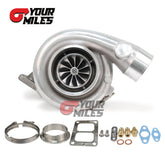 Yourmiles GEN1 GTX4508R Billet Wheel Ball Bearing Turbocharger T6 A/R 1.26 Vband/6Bolts TH Up to 1300HP