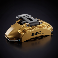 SET TS4 4-Piston Rear Brake Kit | Electronic Parking Brake Compatible | Mechatronics Integration