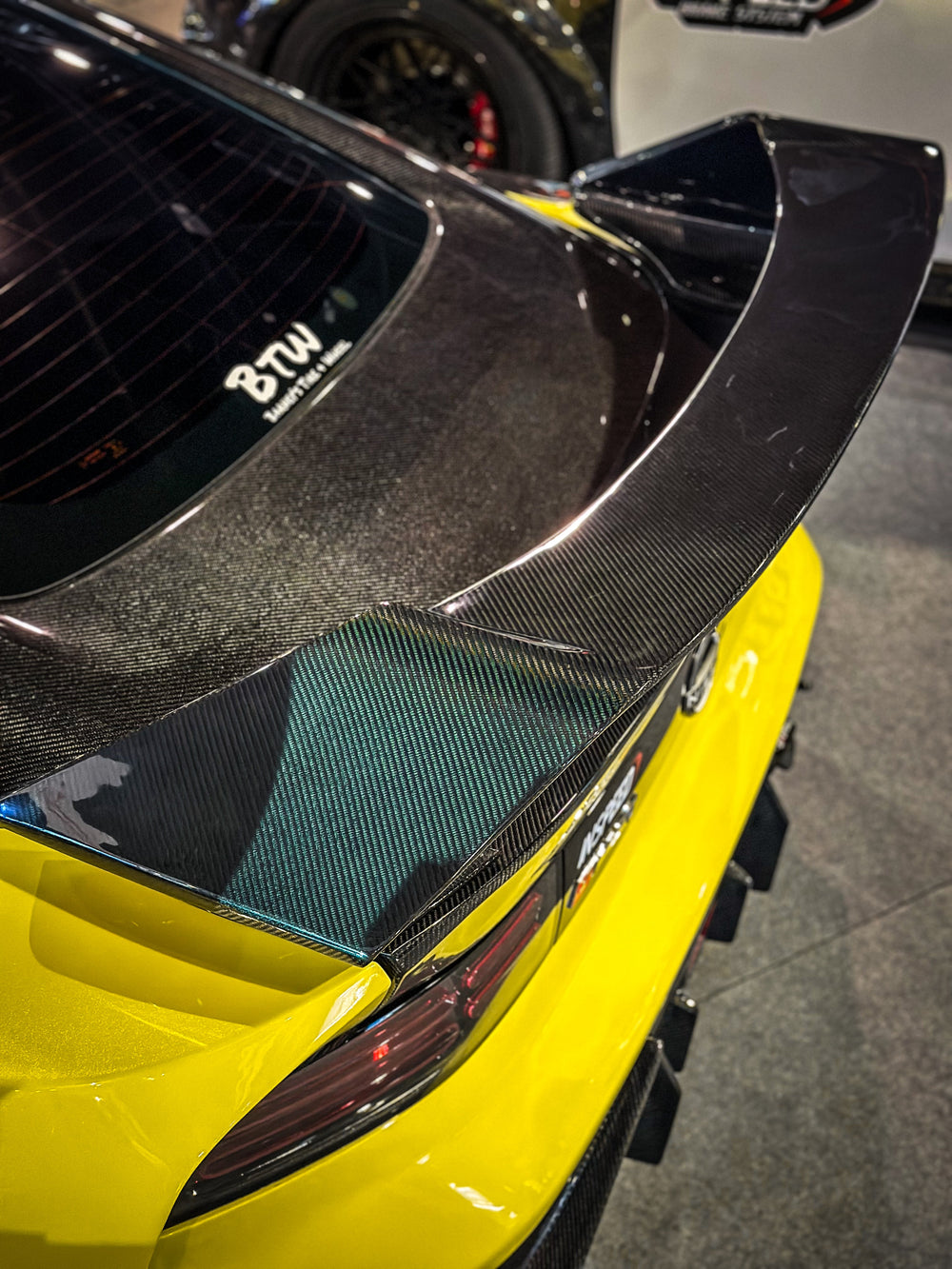 PROJECT WIDEBODY X CMST Rear Spoiler Wing for Nissan RZ34 Fairlady Z 400Z 2022+
