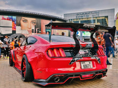 Robot "STORM" Rear Diffuser For Ford Mustang S550.1 S550.2 GT EcoBoost V6 Carbon Fiber or FRP