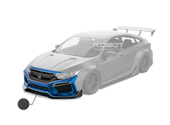 Robot Carbon Fiber Front Bumper & Front Lip For Honda Civic 10th Gen FK7