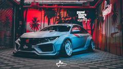 Robot Carbon Fiber Widebody Kit For Honda Civic 10th Gen