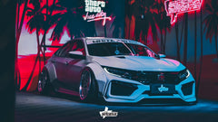 Robot Carbon Fiber Widebody Kit For Honda Civic 10th Gen