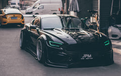 Robot "Cavalier" Widebody Wheel Arches & Side Skirts For Mustang S550.1 2015-2017 Carbon Fiber