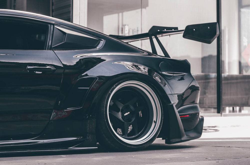 Robot "Cavalier" Widebody Wheel Arches & Side Skirts For Mustang S550.1 2015-2017 Carbon Fiber