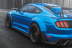 Robot "Cavalier" Widebody Wheel Arches & Side Skirts For Mustang S550.1 2015-2017 Carbon Fiber
