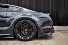 Robot "Cavalier" Widebody Wheel Arches & Side Skirts For Mustang S550.1 2015-2017 Carbon Fiber