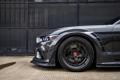 Robot "Cavalier" Widebody Wheel Arches & Side Skirts For Mustang S550.1 2015-2017 Carbon Fiber