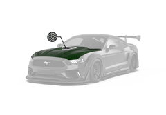 Robot "Cavalier" Hood Bonnet For Ford Mustang S550.1 2015 - 2017 FRP or Carbon Fiber
