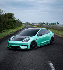 Robot "Crypton" Hood Bonnet For Tesla Model 3