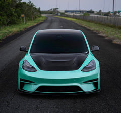 Robot "Crypton" Front Bumper & Front Lip For Tesla Model 3
