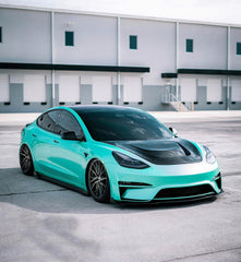Robot "Crypton" Front Bumper & Front Lip For Tesla Model 3