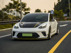 Robot "HACKER" Narrow Body Front Bumper & Front Lip For Tesla Model 3