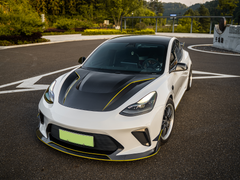Robot "HACKER" V1 Hood Bonnet For Tesla Model 3