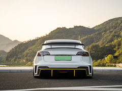 Robot "HACKER" Narrow Body Rear Bumper & Rear Diffuser For Tesla Model 3
