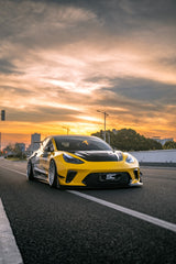 Robot "HACKER" Widebody Front Bumper & Front Lip For Tesla Model 3