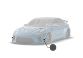 Robot "HACKER" Widebody Front Bumper Canards For Tesla Model 3