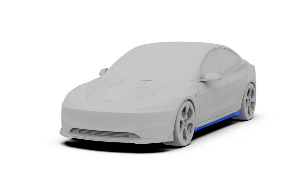Robot "Hidrogai" Side Skirts for Tesla Model 3 2024-ON