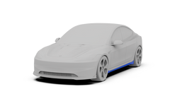 Robot "Hidrogai" Side Skirts for Tesla Model 3 2024-ON