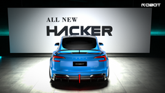 Robot Hacker Rear Wing for Tesla Model 3 Highland 2024-ON